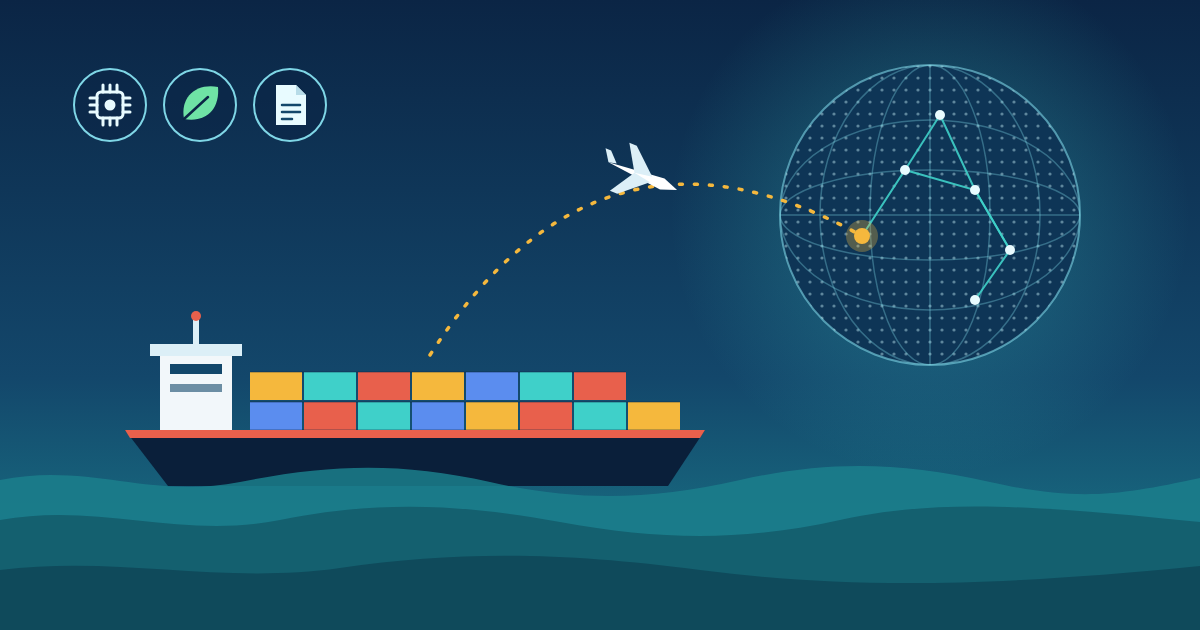 Les tendances qui transforment le transport international de marchandises