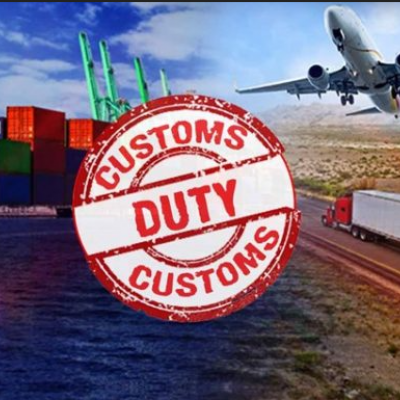 From what amount is customs paid?