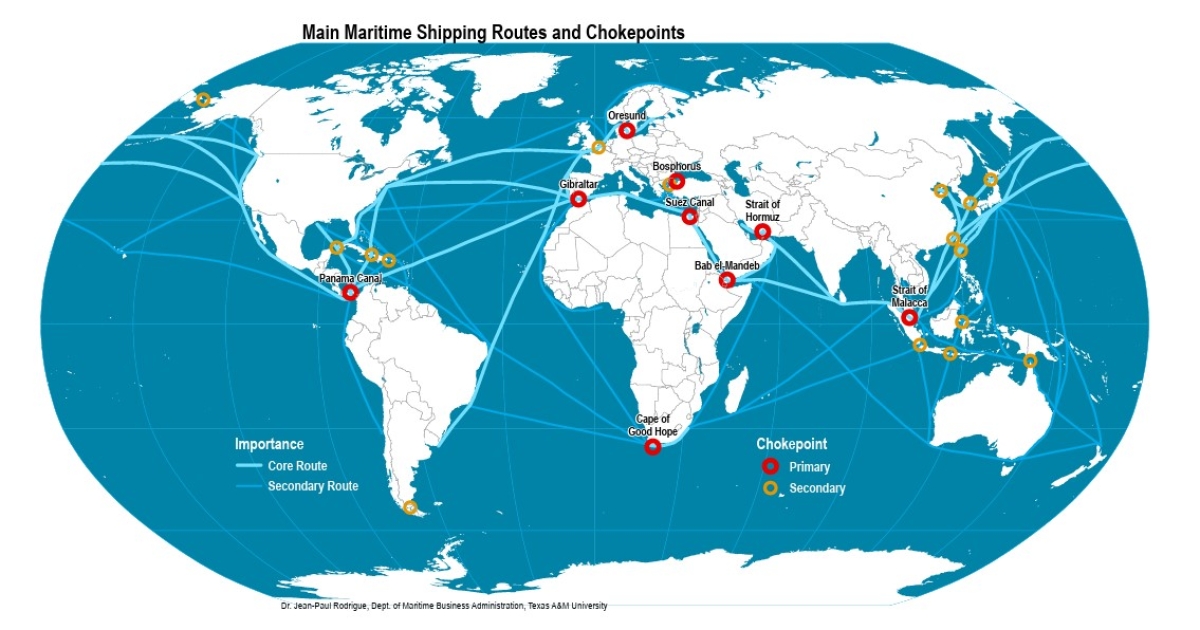 The Most Used Shipping Routes in International Trade