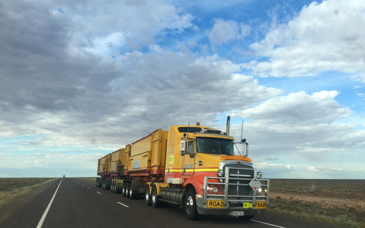 Unloading Canadian machinery from a 20dry to a conventional transport