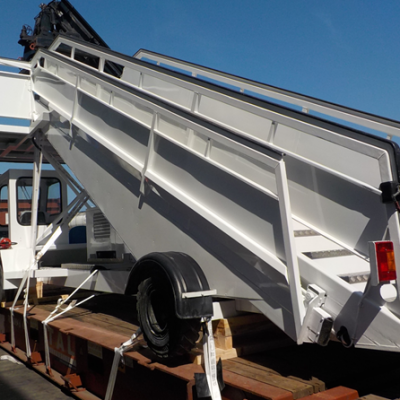 World Ocean Cargo moved 1 stair for Airport Passengers use