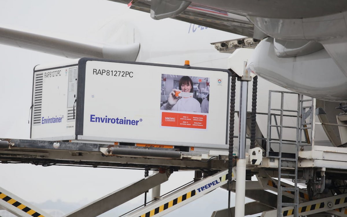 Transporte aéreo refrigerado o con temperatura controlada